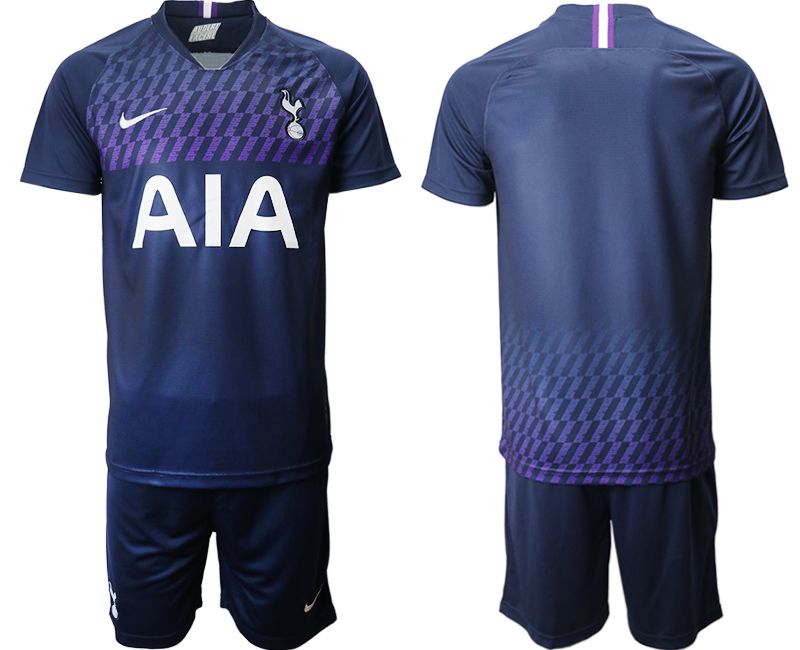 Men 2019-2020 club Tottenham Hotspur away blue Soccer Jerseys->customized soccer jersey->Custom Jersey